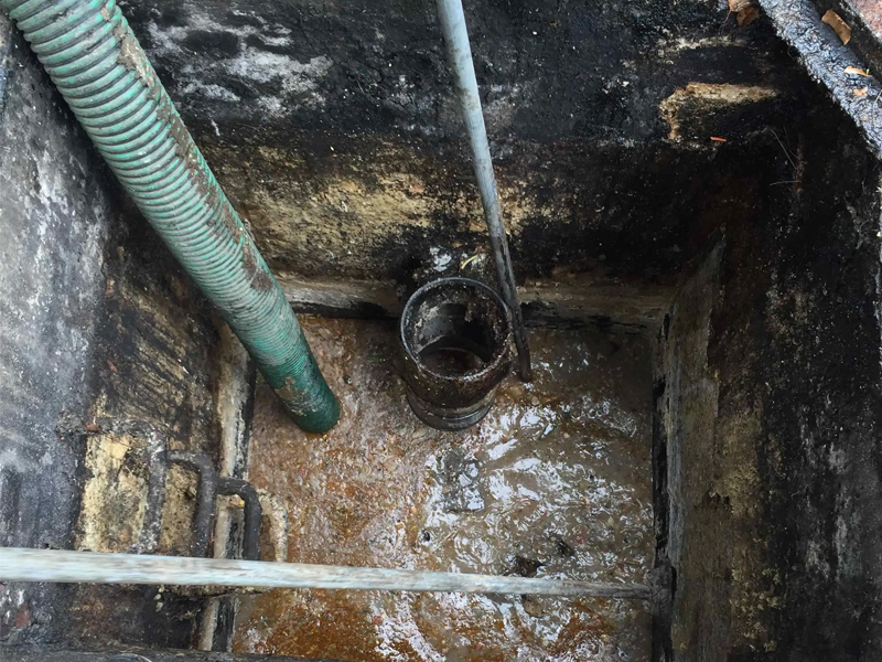 宝塔桥隔油池清理